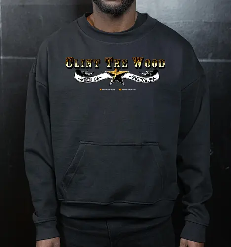 Das Original! - ClintTheWood, Twitch - Cropped Sweatshirt