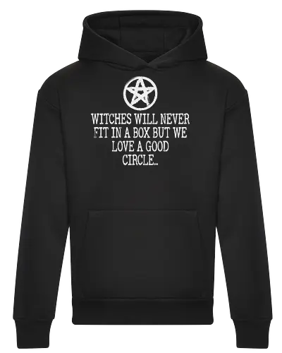 Witches will never fit in a box but we love a good circle