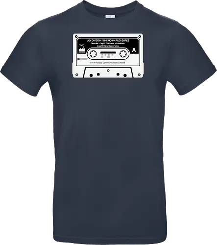 Music White K-7 Tape  Vintage Art 