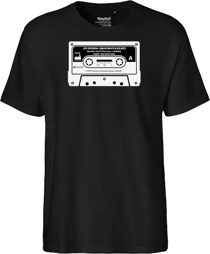 Music White K-7 Tape  Vintage Art 