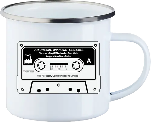 Music White K-7 Tape  Vintage Art 
