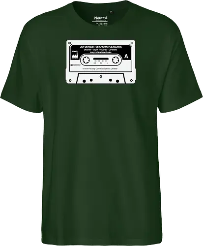Music White K-7 Tape  Vintage Art 