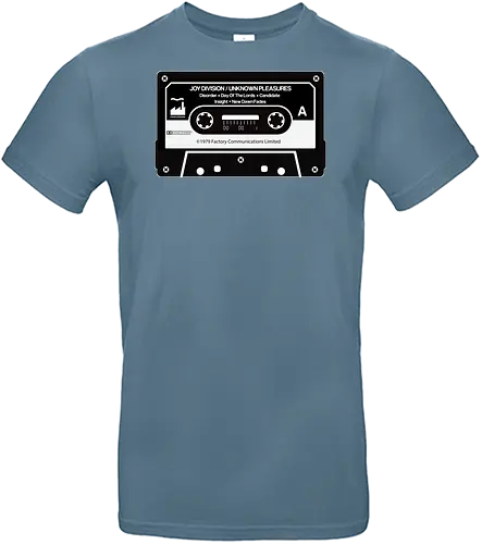 Music K-7 Tape Vintage Art - music, funny, pop, funny quote, funny sayings, geek, humor, ian curtis, joke, Music, meme, new order, parody, post punk, unknown pleasures, vintage - Standard T-Shirt