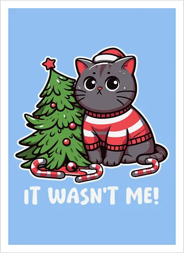 IT WASN'T ME!
