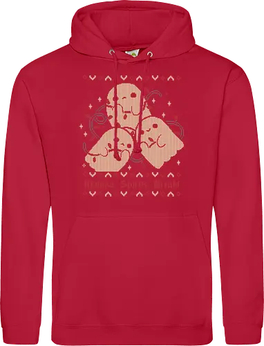 Cute Ghosts Making Spirits Bright UGLY CHRISTMAS