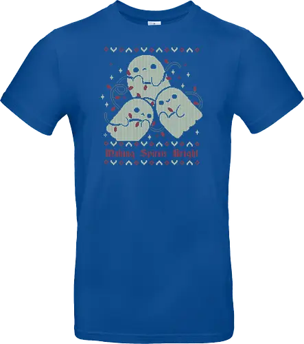 Cute Ghosts Making Spirits Bright UGLY CHRISTMAS