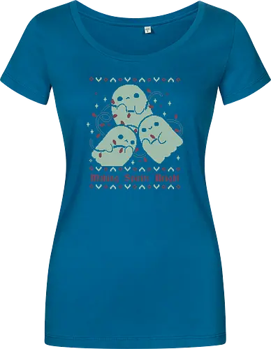 Cute Ghosts Making Spirits Bright UGLY CHRISTMAS
