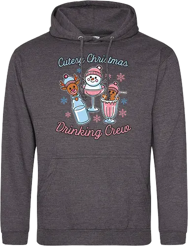 Cutesy Christmas Drinking Crew