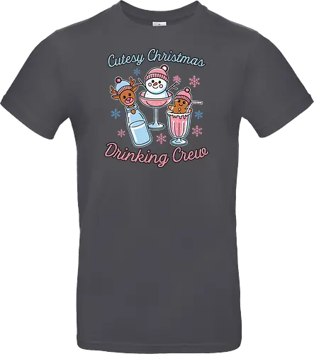Cutesy Christmas Drinking Crew