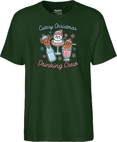 Cutesy Christmas Drinking Crew