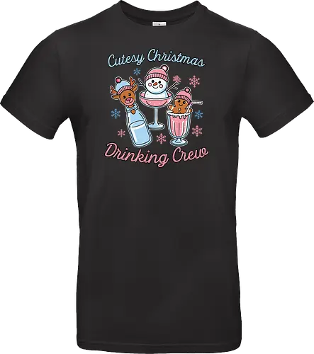 Cutesy Christmas Drinking Crew