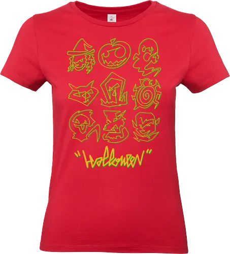 ghost dash  - horror, halloween, cool, cute, fun, funny, witch, dracula, vampire, parade - Standard T-Shirt (Frauen)