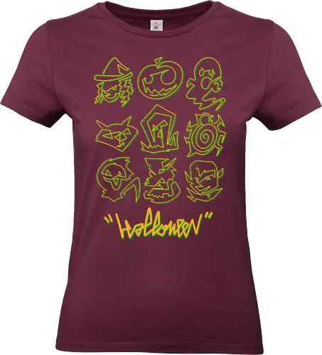 ghost dash  - horror, halloween, cool, cute, fun, funny, witch, dracula, vampire, parade - Standard T-Shirt (Frauen)