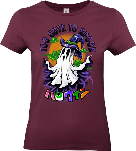 cute ghost  - horror, halloween, cool, cute, fun, boo, anime, parade, cartoon, monster - Standard T-Shirt (Frauen)