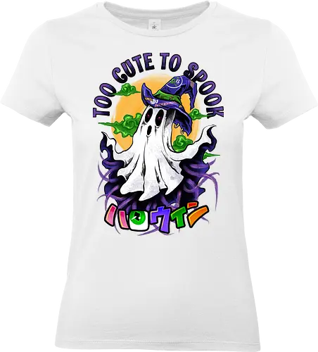 cute ghost  - horror, halloween, cool, cute, fun, boo, anime, parade, cartoon, monster - Standard T-Shirt (Frauen)