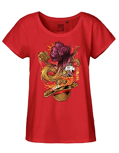 straw hat ramen  - anime, ramen, Pirate, strawhat, spice, spicy, culinary, food, foodie, yummy, delicious, gear3 - Fairtrade Girl Shirt