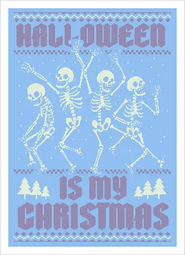 Ugly Sweater Spooky Skeletons