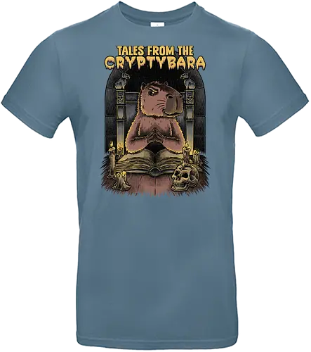 Capybara Tales - Tv Shows, Horror, Anthology, Paranormal, Dark, capybara, creepy, scary, skull, Skeleton, horror, horror comedy, classic horror, horror host, pet, animal, book - Standard T-Shirt