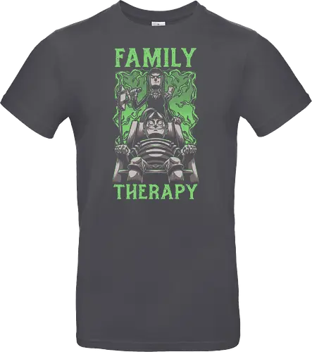 Spooky Goth Family