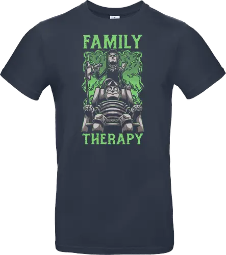 Spooky Goth Family