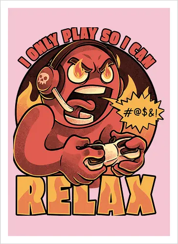 Video Game Relax Player