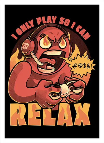 Video Game Relax Player