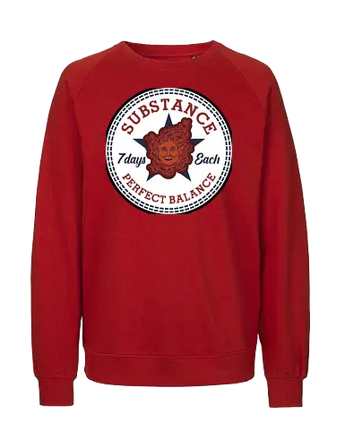 Substance! - the-substance, substance, movies, horror, funny, hollywood, demi-moore, logo, mashup - Fairtrade Sweatshirt