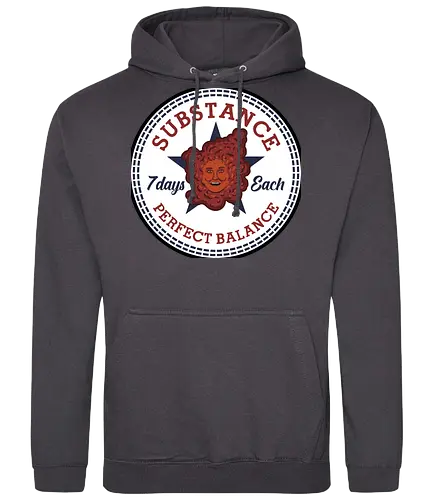 Substance! - the-substance, substance, movies, horror, funny, hollywood, demi-moore, logo, mashup - Standard Hoodie
