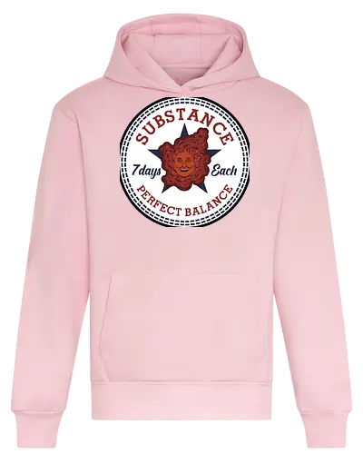 Substance! - the-substance, substance, movies, horror, funny, hollywood, demi-moore, logo, mashup - Heavyweight Hoodie