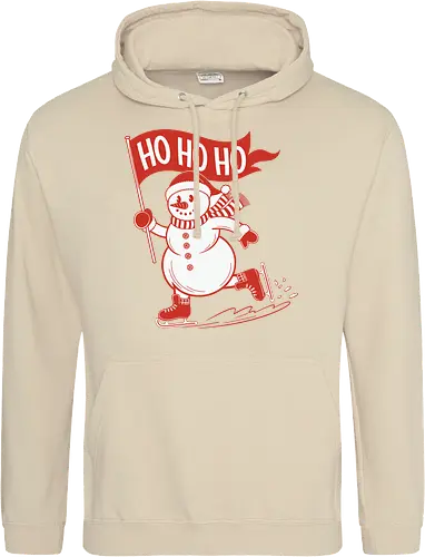 snowman ice skating