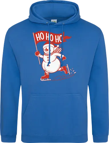 snowman ice skating