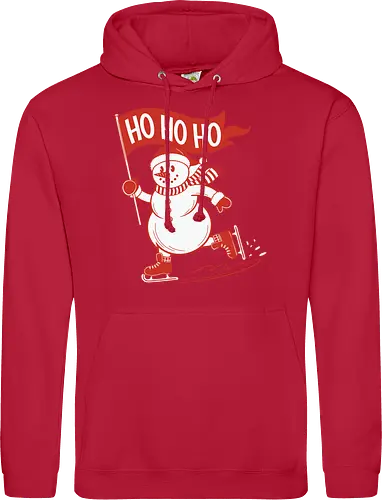 snowman ice skating