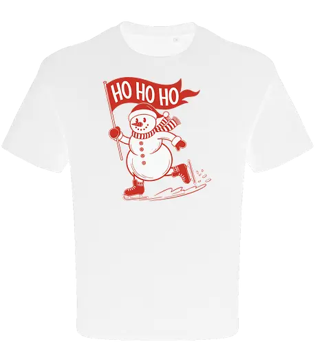 snowman ice skating