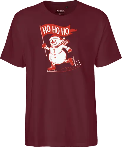 snowman ice skating