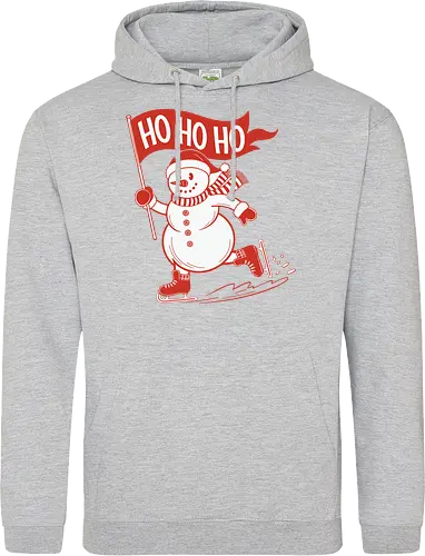 snowman ice skating
