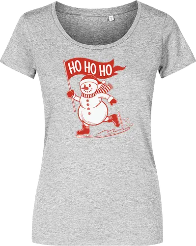 snowman ice skating
