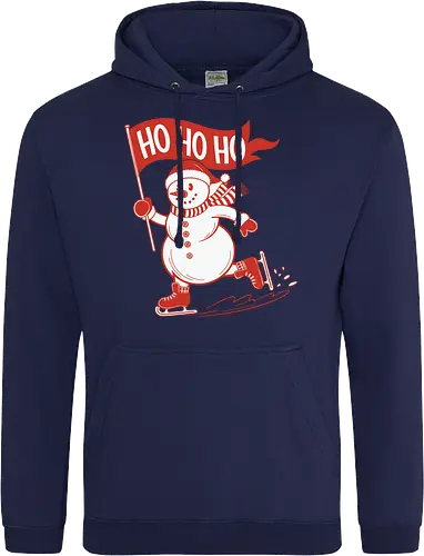snowman ice skating