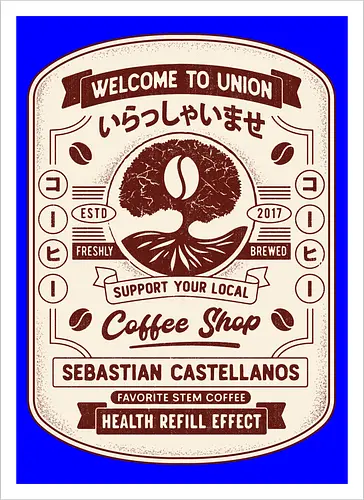 Immersive Mental World Coffee Crest