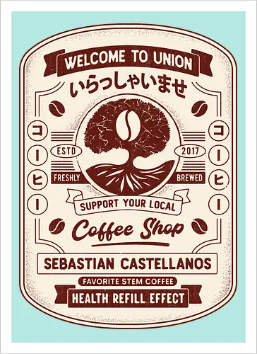 Immersive Mental World Coffee Crest