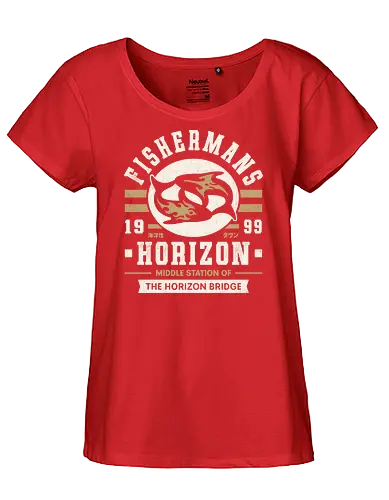 Fishermans Horizon Crest - final, final 8, final viii, fantasy, Squall, Rinoa, seed, gaming, video game, Cloud, Zell, Selphie, ragnarok, laguna loire, fishermans horizon, kweh - Fairtrade Girl Shirt