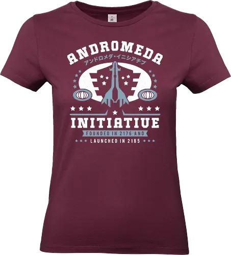 Andromeda Initiative Emblem - mass, n7, effect, commander shepard, spectre, ssv, normandy, systems alliance, garrus vakarian, tali zorah, video game, gaming, gamer, urdnot wrex, mordin solus, jaal ama darav, liara t soni - Standard T-Shirt (Frauen)