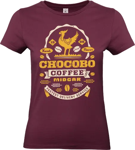 Kweh Coffee Grunge - final, tifa lockhart, gysahl greens, final xvi, fantasy, Kupo, kweh, avalanche, midgar, final xiv, ff14, Cloud, Villain, video game, fat kew - Standard T-Shirt (Frauen)