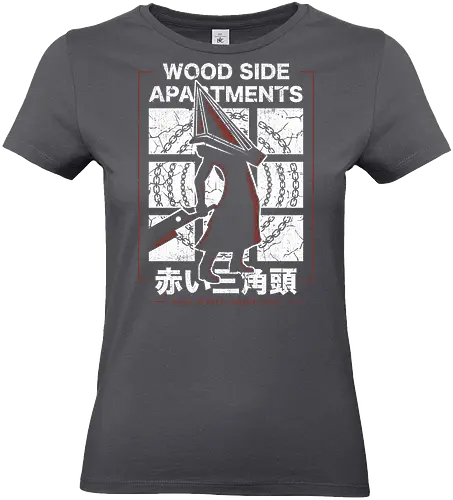 Wood Side Apartments Monster - video game, gaming, gamer, silent, pyramid head, hill, horror, terror, downpour, nostalgia, remake, survival horror, nurse, james sunderland, heather mason - Standard T-Shirt (Frauen)