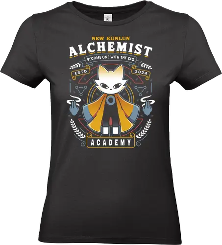 Alchemist Warrior Academy - nine, sols, cat, yi, silksong, indie, ninja, roguelike, roguelite, shuanshuan, shanhai 9000, video game, gaming, gamer, indie game - Standard T-Shirt (Frauen)