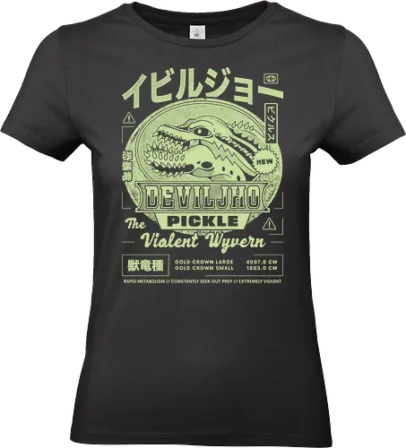 Pickle Grunge - monster, hunting, gamer, gaming, video games, iceborne, wyvern, felyne, pickle, hunter - Standard T-Shirt (Frauen)