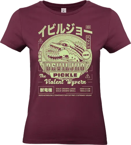 Pickle Grunge - monster, hunting, gamer, gaming, video games, iceborne, wyvern, felyne, pickle, hunter - Standard T-Shirt (Frauen)