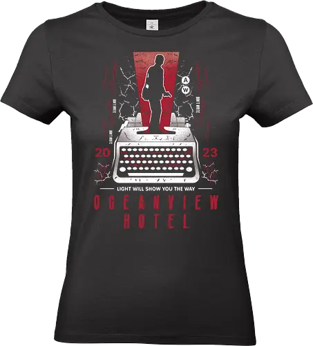 Dont Write - alan, video game, video games, gaming, gamer, control, american nightmare, deer fest, oh deer diner, coffee thermos, cauldron, lake, night, springs, wake - Standard T-Shirt (Frauen)