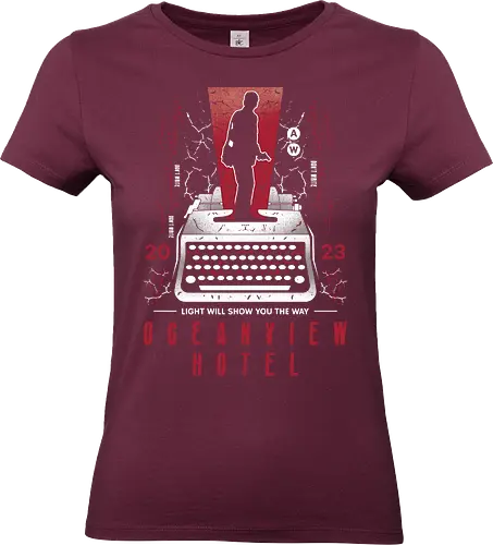 Dont Write - alan, video game, video games, gaming, gamer, control, american nightmare, deer fest, oh deer diner, coffee thermos, cauldron, lake, night, springs, wake - Standard T-Shirt (Frauen)
