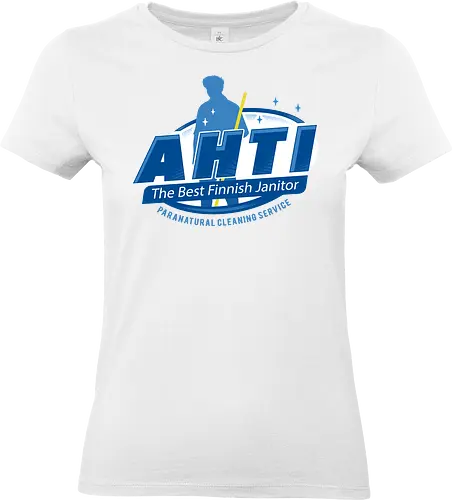 The Best Finnish Janitor - alan, video game, video games, gaming, gamer, control, american nightmare, deer fest, oh deer diner, coffee thermos, cauldron, lake, night, springs, wake - Standard T-Shirt (Frauen)