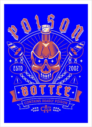 Poison Bottle Crest